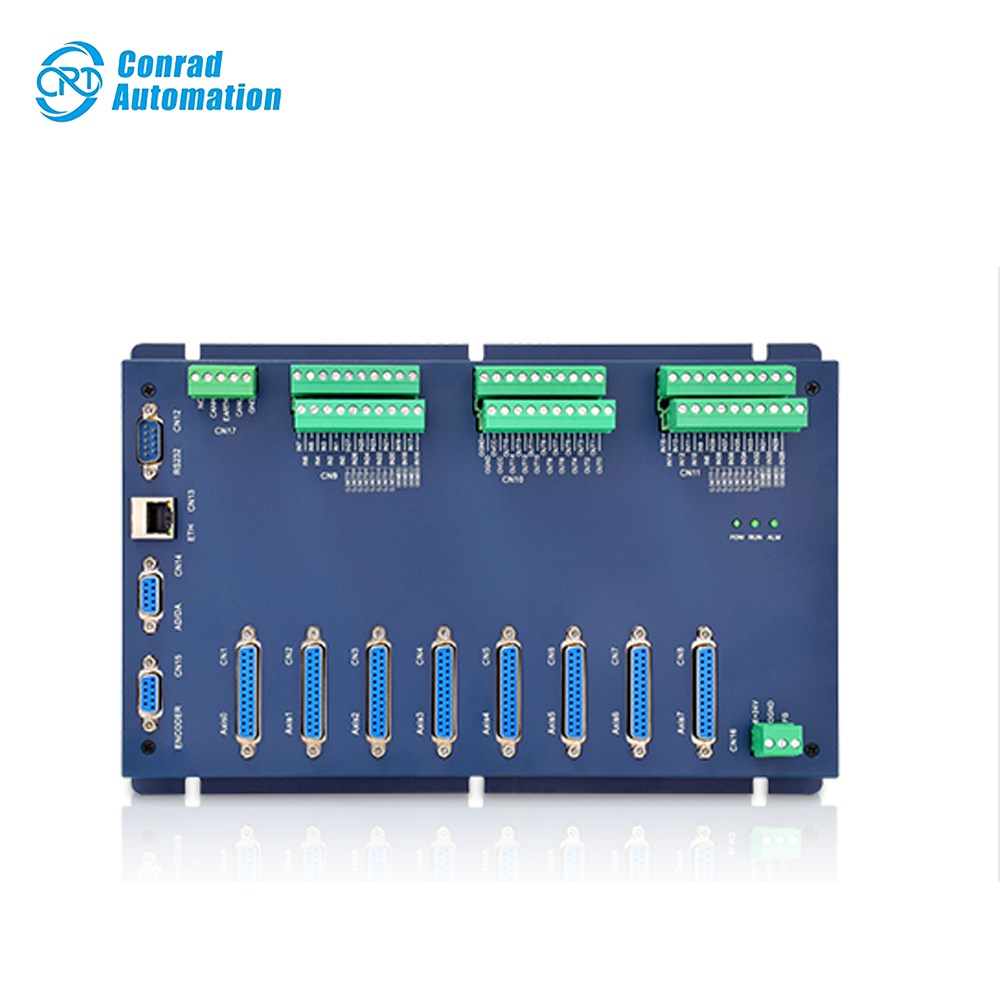 ZMOTION ECI3808 8-Axis Network Motion Control Card Vision Motion Control Data Capture Card for SmartPhone Screen Dispensing